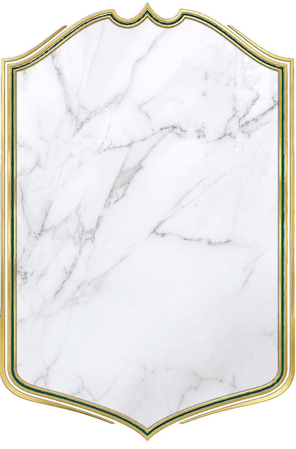 gold card frame